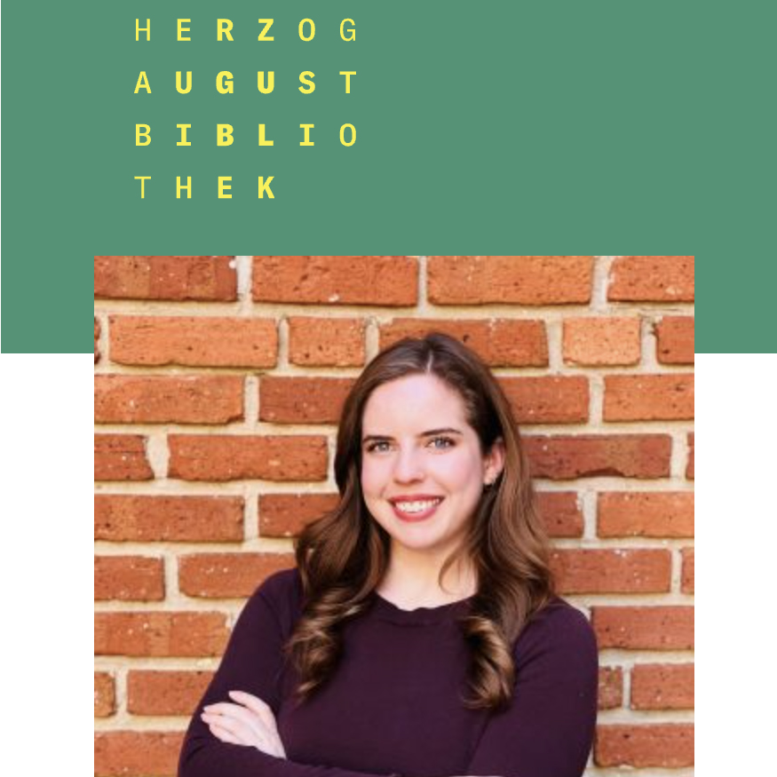 this is an image of a woman standing in front of a brick wall