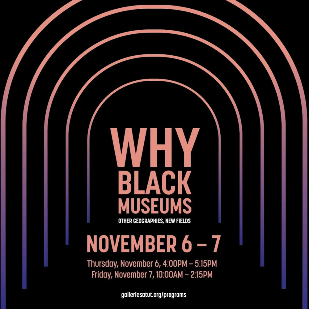an image of a poster for the black museum ' s black museum